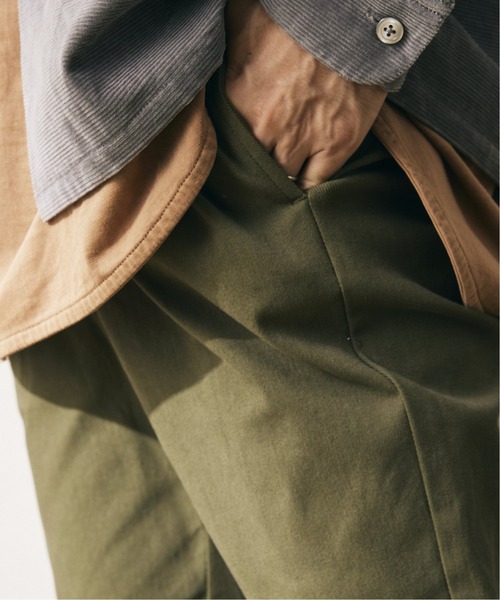 JOURNAL STANDARD relume(ジャーナルスタンダード レリューム)の「◆#10 HEAVY TWILL ストレッチイージーパンツ(その他パンツ・メンズ・ブラック/ネイビー/カーキ・M/L)」の4枚目の写真