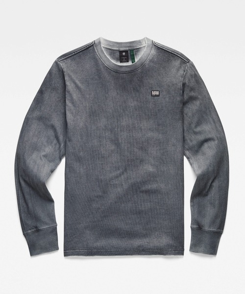 G-STAR（ジースター）の「BACK SPRAY T-SHIRT/ロンT/バックプリント（Tシャツ/カットソー・メンズ・ブルー系その他/レッド系その他/ブラック系その他・SMALL/MEDIUM/LARGE/X-SMALL/X-LARGE）」の16枚目の写真