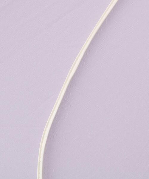 DRESKIP（ドレスキップ）の「◆because バイカラーパイピング長傘（長傘・レディース・アイボリー系4/グリーン系その他5/ライトパープル/ネイビー系4・00）」の7枚目の写真