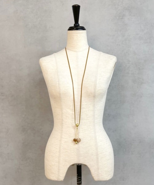 BEARDSLEY(ビアズリー)の「《CATH.S》ネックレス(ネックレス・レディース・ベージュ・FREE)」の2枚目の写真