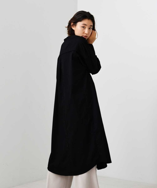 LUPILIEN(ルピリアン)の「バックシャンシャツワンピース(シャツワンピース・レディース・ブラック/レッド/オフホワイト・FREE)」の6枚目の写真