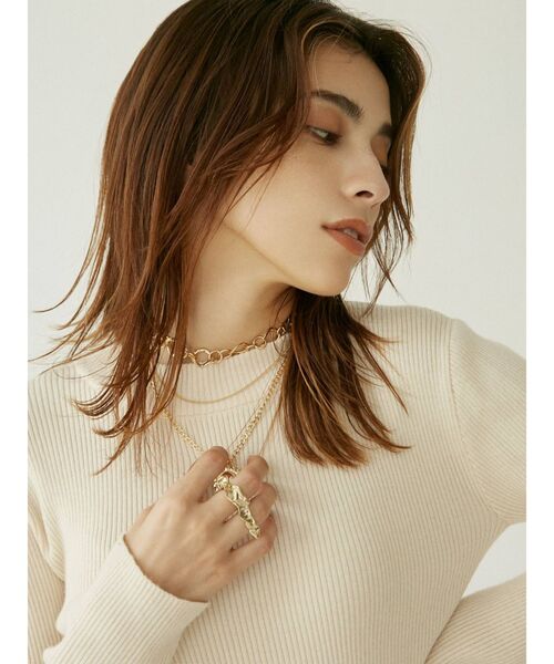 EVRIS（エヴリス）の「BIG MOTIF 3PCS リング（リング・レディース・シルバー/ゴールド・FREE）」の7枚目の写真