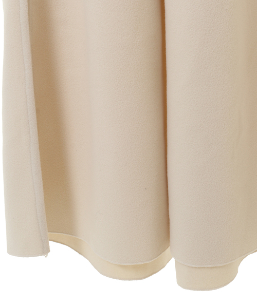 alcali（アルカリ）の「ダブルフェイスコート【取り扱い店舗限定】（チェスターコート・レディース・ブラウン/モカ/ブラック/アイボリー・M/L）」の16枚目の写真