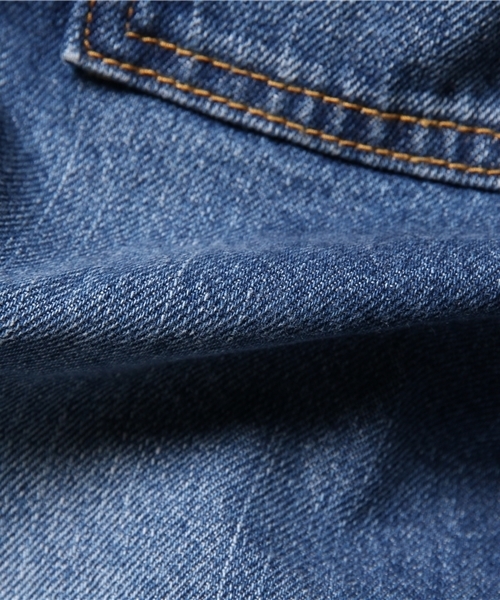 WEGO（ウィゴー）の「WEGO/1stタイプデニムGジャン（デニムジャケット・メンズ・インディゴブルー/ライトインディゴブルー・LARGE/MEDIUM）」の12枚目の写真