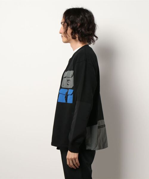 grn（ジーアールエヌ）の「［grn ジーアールエヌ］USA COTTON GADGET POCKET SWEAT CD / 米綿 ガジェットポケット スウェット カーディガン GU141170F（カーディガン/ボレロ・メンズ・オリーブ/グレー/ブラック/ベージュ・M/L）」の6枚目の写真