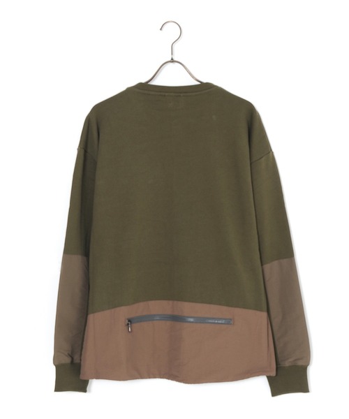 grn（ジーアールエヌ）の「［grn ジーアールエヌ］USA COTTON GADGET POCKET SWEAT CD / 米綿 ガジェットポケット スウェット カーディガン GU141170F（カーディガン/ボレロ・メンズ・オリーブ/グレー/ブラック/ベージュ・M/L）」の20枚目の写真