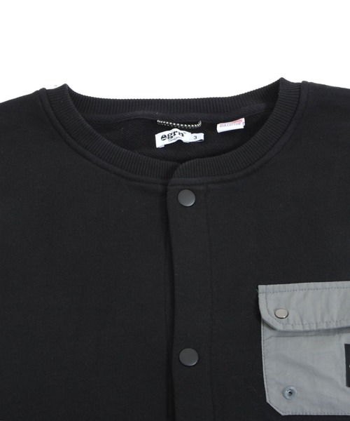 grn（ジーアールエヌ）の「［grn ジーアールエヌ］USA COTTON GADGET POCKET SWEAT CD / 米綿 ガジェットポケット スウェット カーディガン GU141170F（カーディガン/ボレロ・メンズ・オリーブ/グレー/ブラック/ベージュ・M/L）」の19枚目の写真