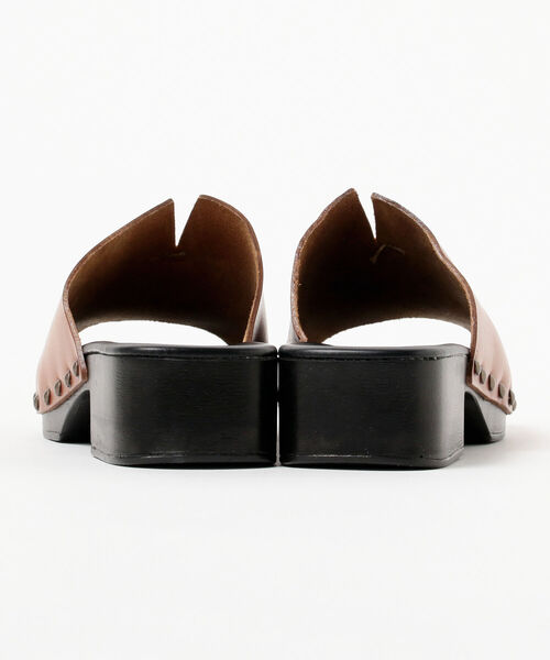 Ray BEAMS（レイビームス）の「ENESS / ウッドソール サンダル（サンダル・レディース・ダークブラウン/オフホワイト・37/38/39/35/36）」の19枚目の写真