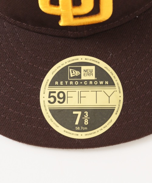 NEW ERA（ニューエラ）の「【NEWERA×JS / ニューエラ】別注 PADRES LP5950（キャップ・メンズ・ブラウン・SMALL/LARGE/MEDIUM）」の3枚目の写真