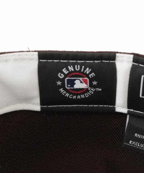 NEW ERA（ニューエラ）の「【NEWERA×JS / ニューエラ】別注 PADRES LP5950（キャップ・メンズ・ブラウン・SMALL/LARGE/MEDIUM）」の6枚目の写真