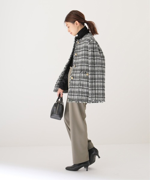 La TOTALITE(ラトータリテ)の「ツイルジャージーイージーワイドパンツ【手洗い可能】(その他パンツ・レディース・オリーブ/ライトグリーン・38/36)」の15枚目の写真
