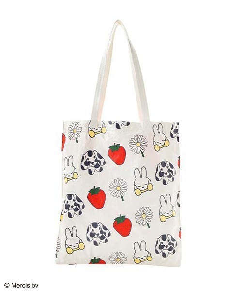 Casselini(キャセリーニ)の「【miffy×Casselini】Casselini(キャセリーニ)ミッフィープリントトート(トートバッグ・レディース・ホワイト/ブラック・FREE)」の18枚目の写真