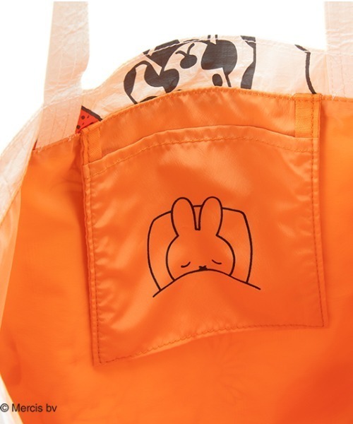Casselini(キャセリーニ)の「【miffy×Casselini】Casselini(キャセリーニ)ミッフィープリントトート(トートバッグ・レディース・ホワイト/ブラック・FREE)」の11枚目の写真