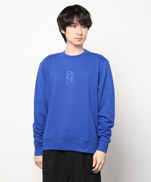 HYBRID LOGO スウェットシャツ(スウェット)|Calvin Klein(カルバン HYBRID LOGO スウェットシャツ(スウェット)|Calvin Klein(カルバン