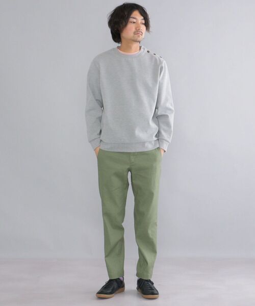 SHIPS(シップス)の「【WEB限定】SHIPS: 〈手洗い可能〉 ミラノリブ ジャージー クルーネック ソリッド マリンセーター (ニット)(ニット/セーター・メンズ・ブラック/グレー・SMALL/MEDIUM/LARGE/X-LARGE)」の3枚目の写真