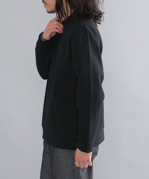 SHIPS(シップス)の「【WEB限定】SHIPS: 〈手洗い可能〉 ミラノリブ ジャージー クルーネック ソリッド マリンセーター (ニット)(ニット/セーター・メンズ・ブラック/グレー・SMALL/MEDIUM/LARGE/X-LARGE)」の9枚目の写真