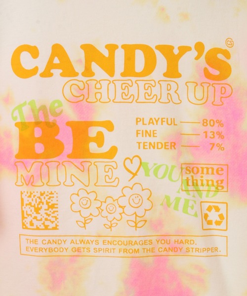 Candy Stripper(キャンディストリッパー)の「BE MINE LAYERED トップス(Tシャツ/カットソー・レディース・ピンク/イエロー・2)」の13枚目の写真