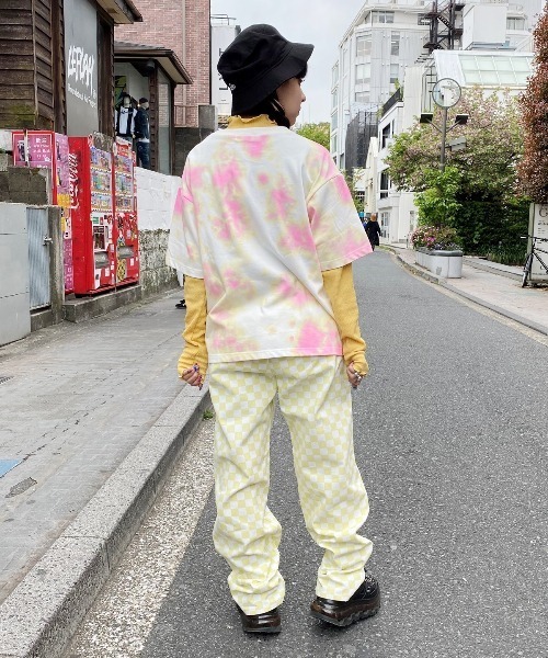 Candy Stripper(キャンディストリッパー)の「BE MINE LAYERED トップス(Tシャツ/カットソー・レディース・ピンク/イエロー・2)」の19枚目の写真