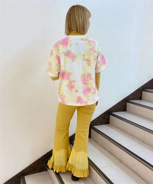 Candy Stripper(キャンディストリッパー)の「BE MINE LAYERED トップス(Tシャツ/カットソー・レディース・ピンク/イエロー・2)」の16枚目の写真