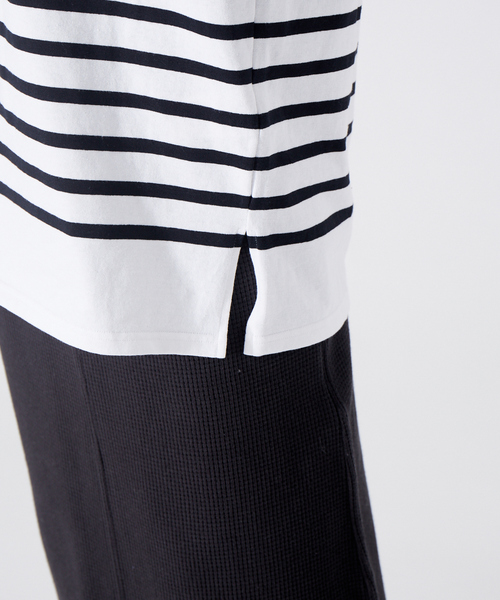 LEMINOR（ルミノール）の「【Le minor】JEANNEボーダープルオーバー（Tシャツ/カットソー・レディース・ブラック/レッド/ブルー・フリー）」の6枚目の写真