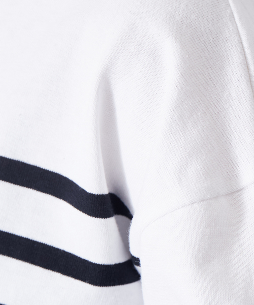 LEMINOR（ルミノール）の「【Le minor】JEANNEボーダープルオーバー（Tシャツ/カットソー・レディース・ブラック/レッド/ブルー・フリー）」の9枚目の写真