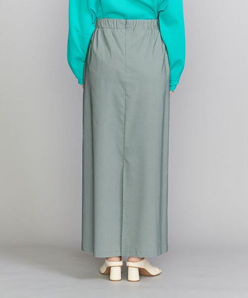 BEAUTY&YOUTH UNITED ARROWS（ビューティーアンドユースユナイテッドアローズ）の「BY テントライン マキシスカート -ウォッシャブル-（スカート・レディース・オレンジ/ナチュラル/グレー・S/M）」の12枚目の写真