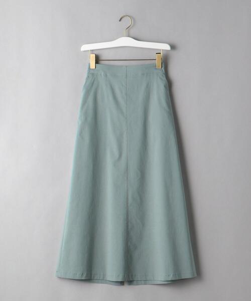 BEAUTY&YOUTH UNITED ARROWS（ビューティーアンドユースユナイテッドアローズ）の「BY テントライン マキシスカート -ウォッシャブル-（スカート・レディース・オレンジ/ナチュラル/グレー・S/M）」の14枚目の写真