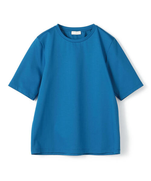 TOMORROWLAND (トゥモローランド)の「スーピマコットンモクロディ クルーネックプルオーバー(Tシャツ/カットソー・レディース・ホワイト/チャコールグレー/グリーン/ベージュ/ブルー・S)」の19枚目の写真