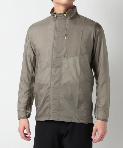 DESCENTE(デサント)の「【デサントアスレチック】エアリーパッカブルジャケット / AIRY PACKABLE JACKET 撥水 ナイロンジャケット ランニング トレーニング(その他トップス・メンズ・ブラウン/ブラック・LARGE/MEDIUM/X-LARGE/SMALL)」の8枚目の写真