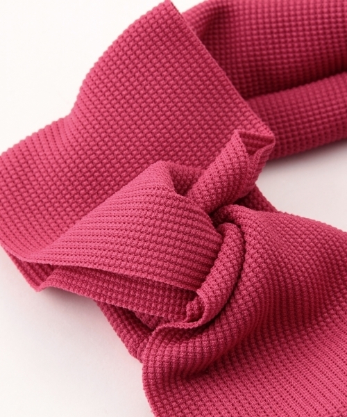 BEAMS BOY(ビームスボーイ)の「BEAMS BOY / サーマル リボン ヘアバンド(ヘアバンド・レディース・ナチュラル/レッド系その他/ネイビー・ONE SIZE)」の16枚目の写真