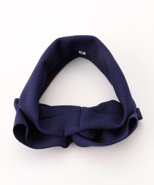 BEAMS BOY(ビームスボーイ)の「BEAMS BOY / サーマル リボン ヘアバンド(ヘアバンド・レディース・ナチュラル/レッド系その他/ネイビー・ONE SIZE)」の18枚目の写真