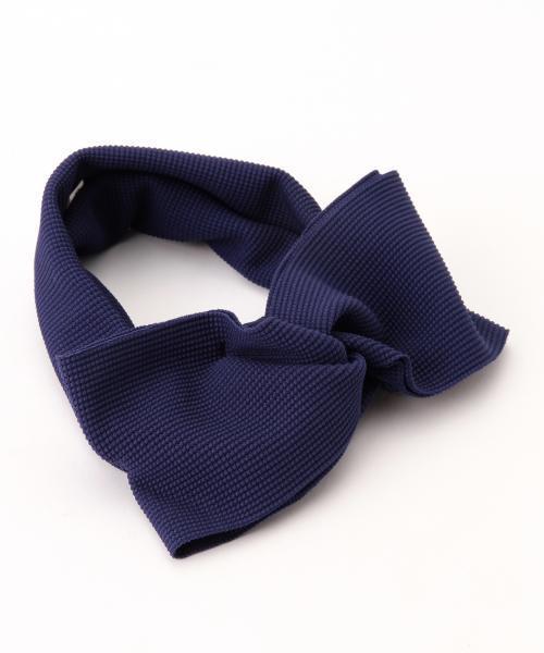 BEAMS BOY(ビームスボーイ)の「BEAMS BOY / サーマル リボン ヘアバンド(ヘアバンド・レディース・ナチュラル/レッド系その他/ネイビー・ONE SIZE)」の19枚目の写真