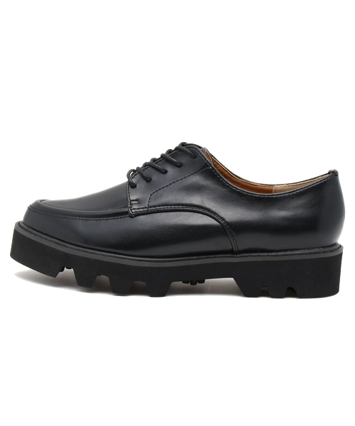 WEGO（ウィゴー）の「WEGO/タンクソールシューズ（ドレスシューズ・レディース・ブラック/ブラック系その他/シルバー・LARGE/MEDIUM）」の10枚目の写真