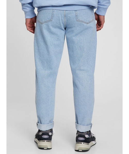 GAP(ギャップ)の「Gapflex リラックス テーパードデニム(デニムパンツ・メンズ・ライトインディゴブルー・28W 30L/29W 30L/30W 30L/31W 30L/32W 30L/32W 32L/34W 32L/31W 32L/33W 32L/36W 32L)」の2枚目の写真