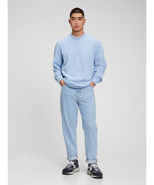 GAP(ギャップ)の「Gapflex リラックス テーパードデニム(デニムパンツ・メンズ・ライトインディゴブルー・28W 30L/29W 30L/30W 30L/31W 30L/32W 30L/32W 32L/34W 32L/31W 32L/33W 32L/36W 32L)」の7枚目の写真