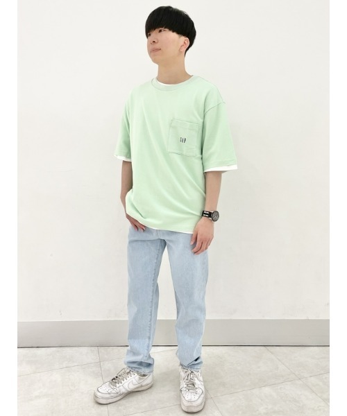 GAP(ギャップ)の「Gapflex リラックス テーパードデニム(デニムパンツ・メンズ・ライトインディゴブルー・28W 30L/29W 30L/30W 30L/31W 30L/32W 30L/32W 32L/34W 32L/31W 32L/33W 32L/36W 32L)」の16枚目の写真