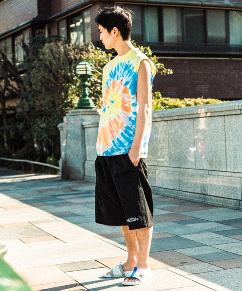 DC（ディーシー）の「DC/ディーシー 吸汗速乾 オーバーサイズ ワイドショーツ/無地 ドクロ柄 総柄ショーツ/セットアップ対応 DWS222002（その他パンツ・メンズ・ブラック系その他/ブルー/ブラック/カーキ/ベージュ・XL/L/M）」の17枚目の写真