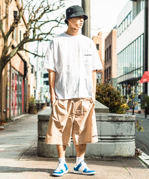 DC（ディーシー）の「DC/ディーシー 吸汗速乾 オーバーサイズ ワイドショーツ/無地 ドクロ柄 総柄ショーツ/セットアップ対応 DWS222002（その他パンツ・メンズ・ブラック系その他/ブルー/ブラック/カーキ/ベージュ・XL/L/M）」の11枚目の写真