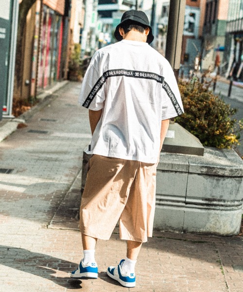 DC（ディーシー）の「DC/ディーシー 吸汗速乾 オーバーサイズ ワイドショーツ/無地 ドクロ柄 総柄ショーツ/セットアップ対応 DWS222002（その他パンツ・メンズ・ブラック系その他/ブルー/ブラック/カーキ/ベージュ・XL/L/M）」の13枚目の写真