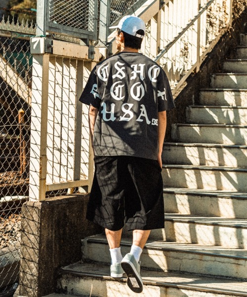 DC（ディーシー）の「DC/ディーシー 吸汗速乾 オーバーサイズ ワイドショーツ/無地 ドクロ柄 総柄ショーツ/セットアップ対応 DWS222002（その他パンツ・メンズ・ブラック系その他/ブルー/ブラック/カーキ/ベージュ・XL/L/M）」の22枚目の写真