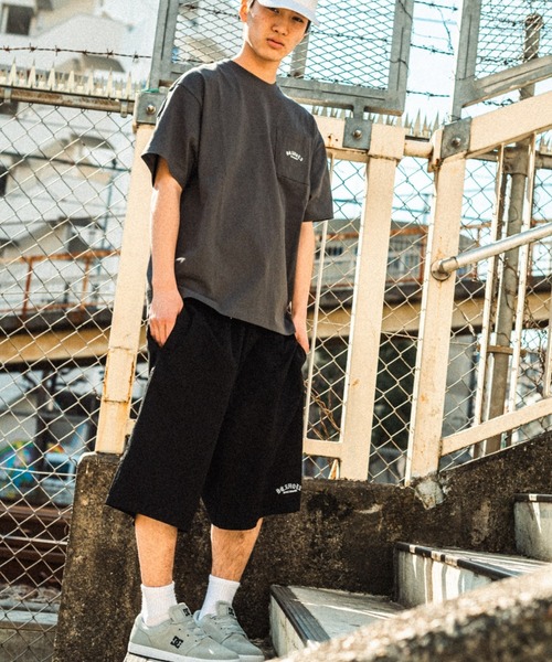 DC（ディーシー）の「DC/ディーシー 吸汗速乾 オーバーサイズ ワイドショーツ/無地 ドクロ柄 総柄ショーツ/セットアップ対応 DWS222002（その他パンツ・メンズ・ブラック系その他/ブルー/ブラック/カーキ/ベージュ・XL/L/M）」の19枚目の写真