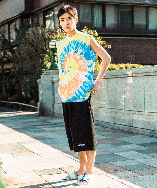 DC（ディーシー）の「DC/ディーシー 吸汗速乾 オーバーサイズ ワイドショーツ/無地 ドクロ柄 総柄ショーツ/セットアップ対応 DWS222002（その他パンツ・メンズ・ブラック系その他/ブルー/ブラック/カーキ/ベージュ・XL/L/M）」の16枚目の写真