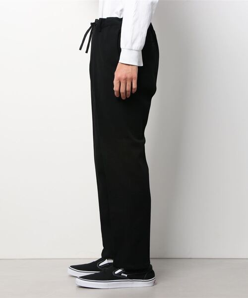 NAVY（ネイビー）の「SOLOTEX(R)使用 ストレッチニットテーパードパンツ（スラックス・メンズ・ブラック/ネイビー・S/M/L/XL）」の20枚目の写真