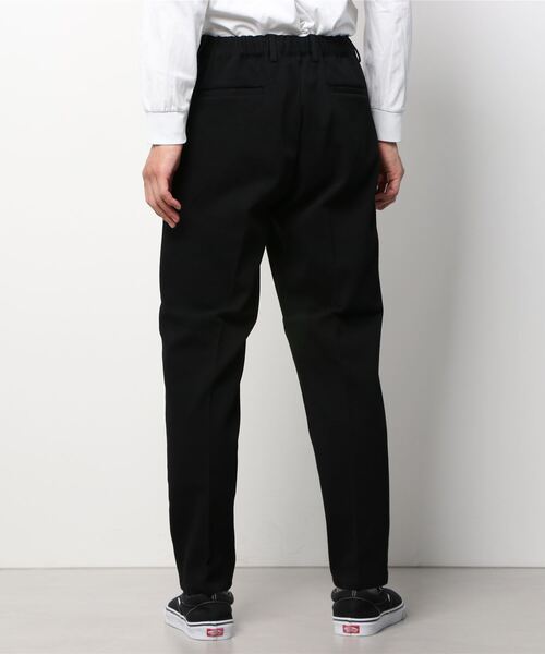 NAVY（ネイビー）の「SOLOTEX(R)使用 ストレッチニットテーパードパンツ（スラックス・メンズ・ブラック/ネイビー・S/M/L/XL）」の21枚目の写真