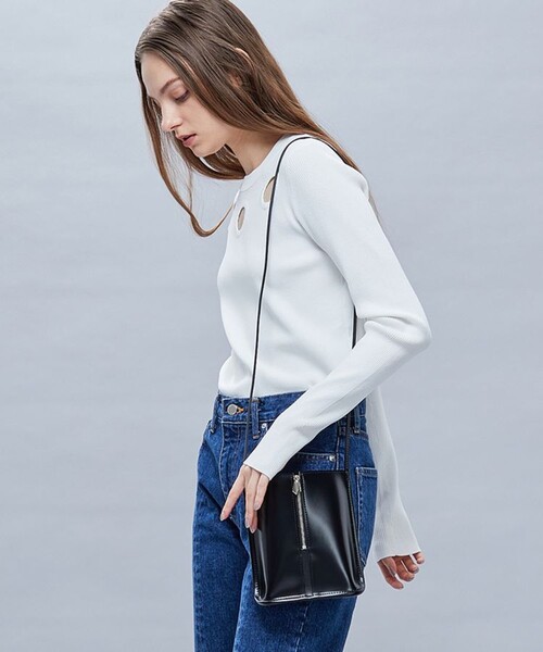 PIENI(ピエニ)の「【PIENI/ピエニ】タスク SZB-35-5046(ショルダーバッグ・レディース・ブラック・FREE)」の3枚目の写真