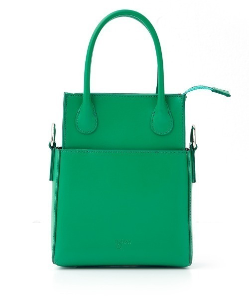 ajew(エジュー)の「ajew/エジュー/SAC-4 square bag(ショルダーバッグ・レディース・ベージュ/ピンク/イエロー/グリーン/ミント・FREE)」の2枚目の写真