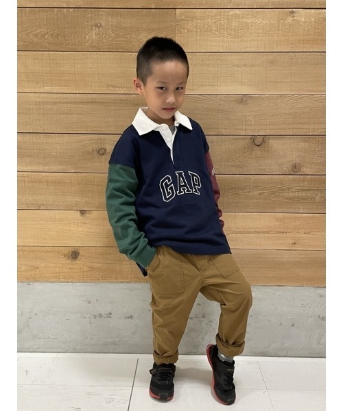 GAP（ギャップ）の「QuickDry プルオン ハイブリッド パンツ (キッズ)（その他パンツ・キッズ・カーキ/ブラック/ブラウン・S/M/L/XL/XXL/XS）」の5枚目の写真