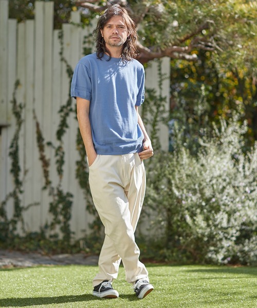 【セール】mn2547-裾変化ニットT（Tシャツ/カットソー）｜CAMBIO（カンビオ）