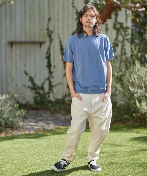 【セール】mn2547-裾変化ニットT（Tシャツ/カットソー）｜CAMBIO（カンビオ）