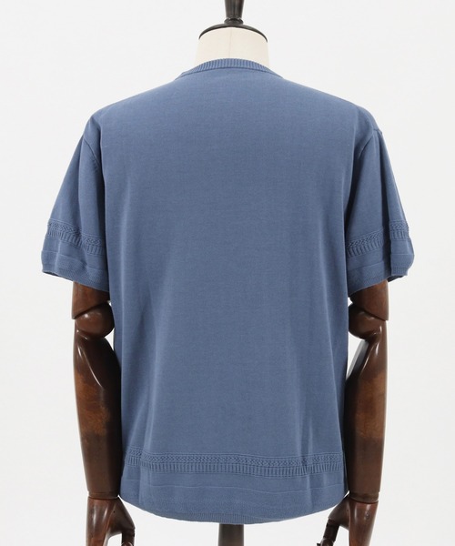 【セール】mn2547-裾変化ニットT（Tシャツ/カットソー）｜CAMBIO（カンビオ）